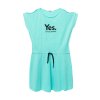 Dívčí šaty Yes - tyrkysová - velikost 164