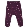 Dívčí tepláčky Hvězdička - fialová - velikost 80