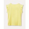 Dívčí top Perfection - žlutá - velikost 122