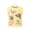 Dívčí tričko 4-Ever - žlutá - velikost 164