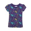 Dívčí tričko Cool Cat - fialová - velikost 122