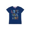 Dívčí tričko Love Cool Vibe - navy - velikost 164