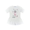 Dívčí tričko Shake - bílá - velikost 152