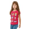 Dívčí tričko Symboly - malinová - velikost 122