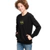Chlapecká mikina WNK - černá - velikost 164