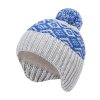 Chlapecká pletená čepice - 9321 - světle šedá - pro obvod hlavy 52 cm