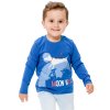 Chlapecké tričko s dlouhým rukávem Moon Walk - tmavě modrá - velikost 122