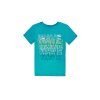 Chlapecké tričko Wave - tyrkysová - velikost 152