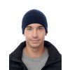 Pánská pletená čepice - 1031 - tmavě modrá - pro obvod hlavy 59 cm