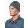 Pánská pletená čepice - 8607 - tmavě šedá - pro obvod hlavy 59 cm