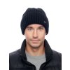 Pánská pletená čepice - 9913 - černá - pro obvod hlavy 59 cm