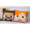 Dětský polštářek MINECRAFT Hero Faces 40 x 40