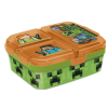 Dětský svačinový box XL MINECRAFT 4 přihrádky