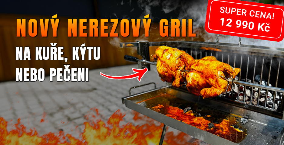 Nerezový gril