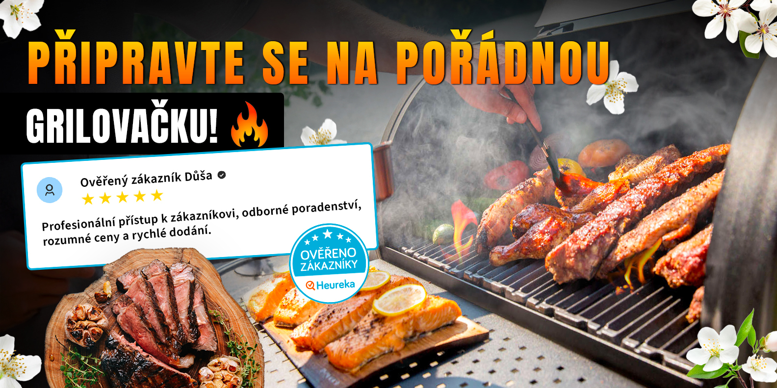 Připravte se na pořádnou grilovačku