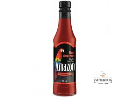 Amazon Red Pepper Sauce - Omáčka z červených amazonských papriček (pálivá) 90ml