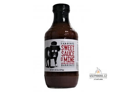bbq grilovaci omacka sweet sauce o mine barbeque 510g lambert s