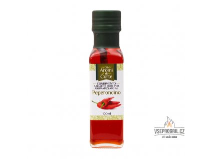 ochuceny extrapanensky olivovy olej s chilli paprickami 100ml
