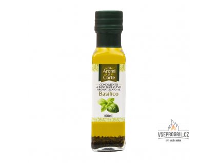 ochuceny extrapanensky olivovy olej s bazalkou 100ml