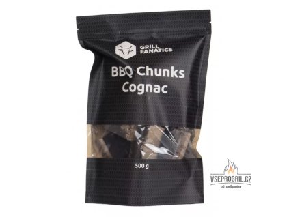 Cognac dřevěné kousky 500g Grill Fanatics