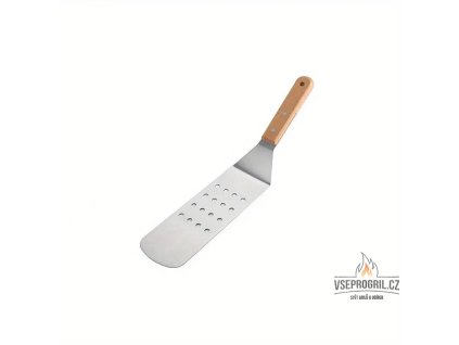 Grilovací špachtle oblá děrovaná 35cm UG Grill