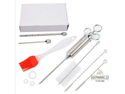 Sada BBQ injektorů na maso UG Grill