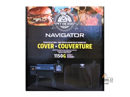 Kryt na peletový gril s udírnou Navigator 1150 Pit Boss