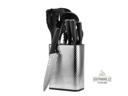 11-dílná sada kuchyňských nožů a nářadí se stojanem Gooda