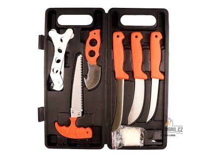 8-dílná sada loveckých nožů na zpracování zvěřiny UG Grill