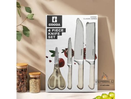 4-dílná sada kuchyňských nožů Gooda