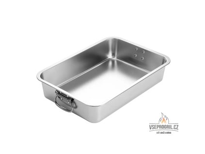 Nerezový plech na pečení 32x22x7cm UG Grill
