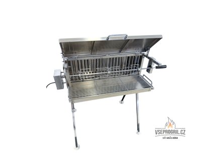 Nerezový gril na kuře, kýtu a pečeni S70 / 1x Rotisserie UG Grill