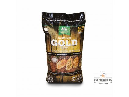 Dřevěné pelety Premium Gold 12,7 kg GMG