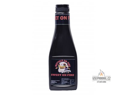 1904 bbq grilovaci omacka sweet on fire 350ml wettels on fire