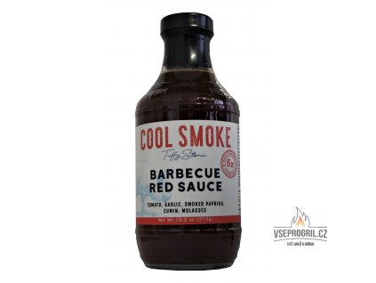 2042 bbq grilovaci omacka barbecue red sauce 510g tuffy stone cool smoke
