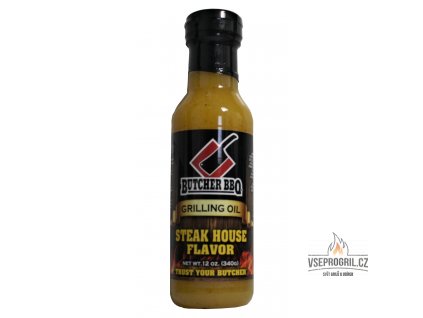 2060 bbq olej grilling steakhouse oil 340g butcher bbq