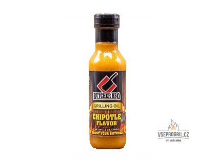 2063 bbq olej grilling chipotle oil 340g butcher bbq