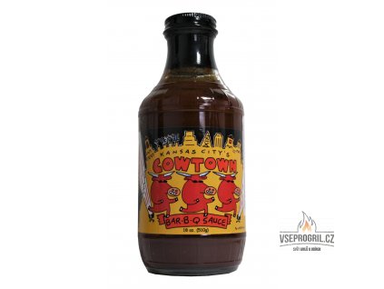 2174 bbq grilovaci omacka original bar b q sauce 510g cowtown