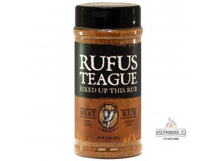 BBQ koření Spicy Meat Rub 357g Rufus Teague