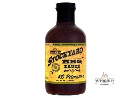 BBQ grilovací omáčka KC Pitmaster sauce 355ml American Stockyard