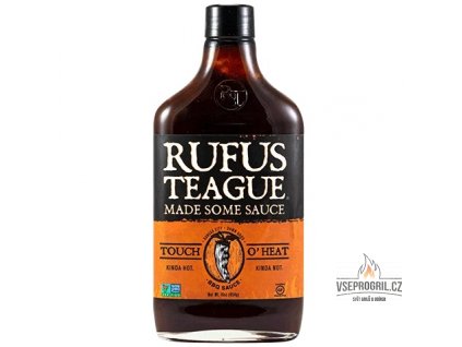 BBQ grilovací omáčka Touch O´heat BBQ sauce 454g Rufus Teague