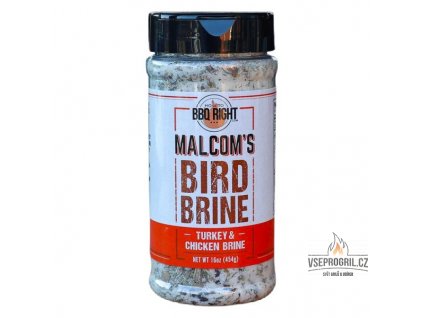 BBQ koření Malcom´s Bird Brine 454g