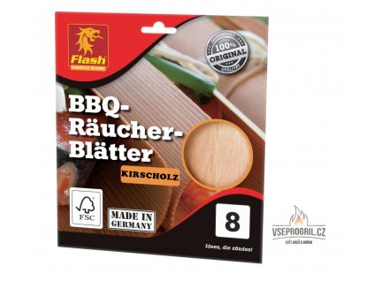 Uzené listy třešeň 8ks Flash