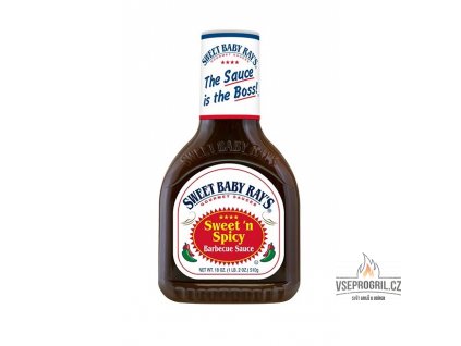 BBQ grilovací omáčka Sweet´n Spicy 425ml Sweet Baby Rays