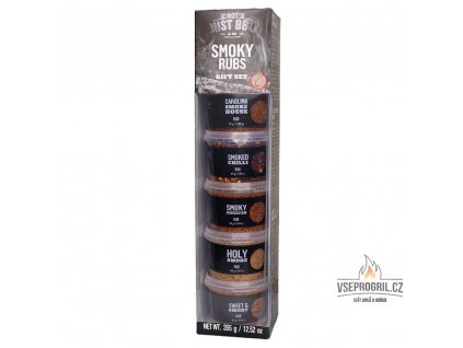 BBQ koření Smoky Rubs Giftset 355g Not Just BBQ