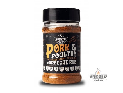 BBQ koření Pork & Poultry Barbecue 2,2kg GrateGoods