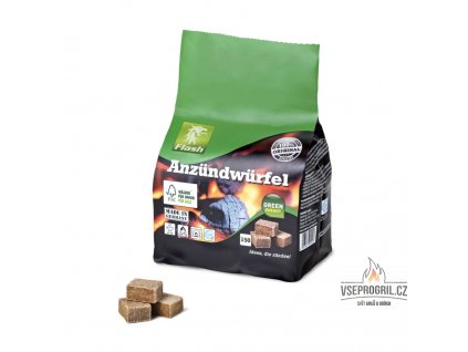 Podpalovací kostky WOOD & WAX 150ks Flash