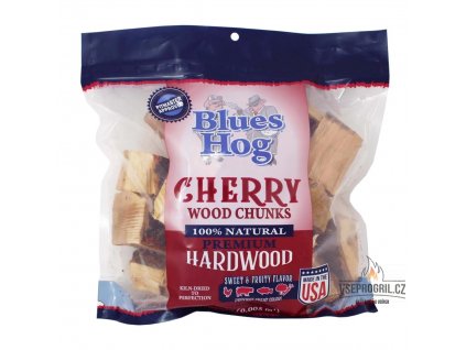 drevene kousky bbq cherry wood 1 3kg blues hog