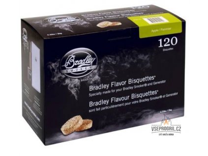 Jabloň 120 ks - Brikety udící Bradley Smoker