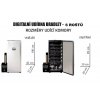 Udírna na brikety Bradley Smoker Digital 6 roštů